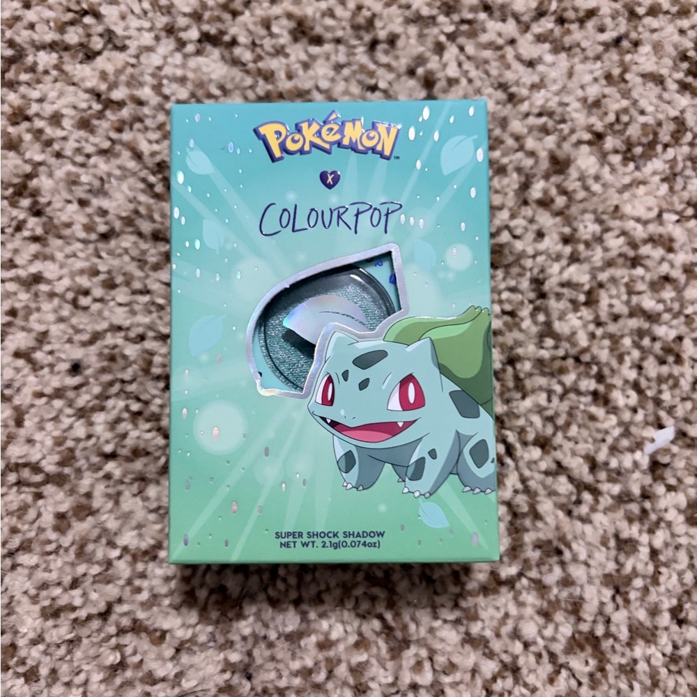 ColourPop Pokémon Super Shock Shadow in Green Box